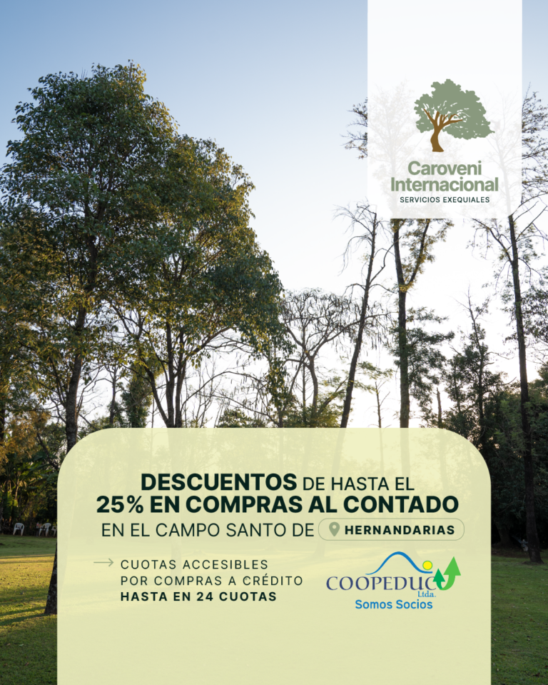 Caroveni internacional - Convenios con Coopeduc - Descuentos de hasta 25% en compras al contado en el campo Santo de Hernandarias