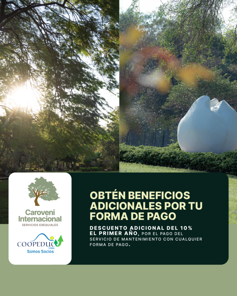 Caroveni internacional - Convenios con Coopeduc - Descuento adicional del 10% el primer año por el pago de servicio de mantenimiento con cualquier forma de pago